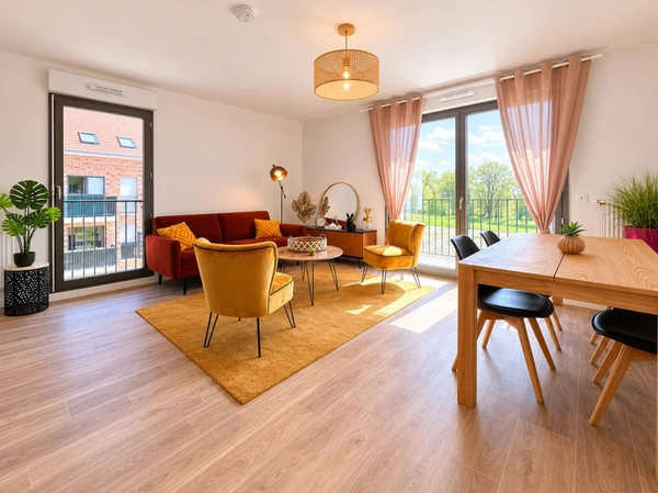 Appartement à vendre 3 pièces MARLY LA VILLE (95)