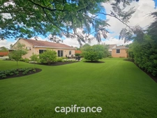 Maison de plain-pied, 112m² et 18m² chalet/studio, terrain de 1152m²
