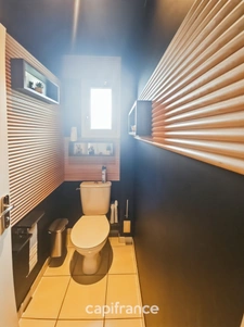 Maison de plain-pied, 112m² et 18m² chalet/studio, terrain de 1152m²