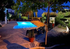 CAGNES SUR MER (06), Villa de caractère avec vue mer, piscine et jardin méditerranéen, quartier résidentiel calme