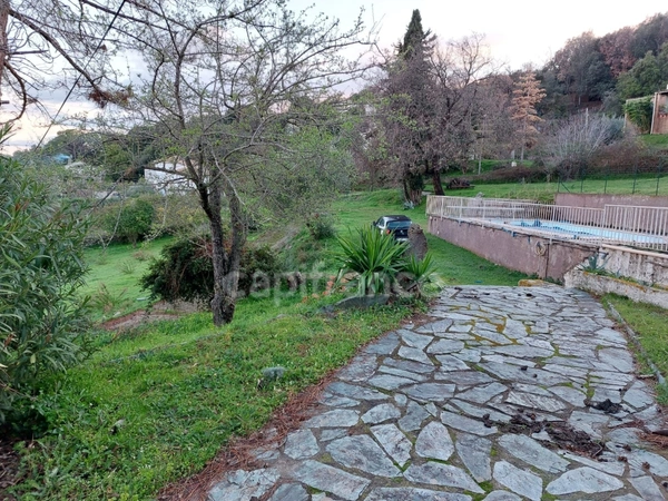 Dpt Corse (20), Terrain 5800 m2 à vendre BORGO avec maison vue mer