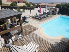 Vue mer – Villa d’architecte avec piscine – 6 pièces – Hauteurs de Biguglia