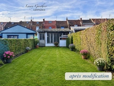Maison 111 m² – Centre-ville de Linselles – 4 PIÈCES – Jardin sud-ouest – Proche commerces et écoles