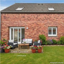Maison semi-individuelle – 2 chambres – Garage – Jardin – Calme – Centre de Comines