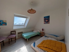 GÂVRES ACCES DIRECT A LA PLAGE JOLIE MAISON DE 105m² ENVIRON 5 PIÈCES PARCELLE CLÔTURÉE EN BOUT D' IMPASSE DE 454m²