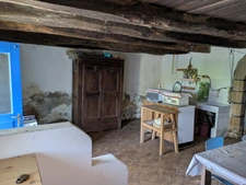 LOCMALO EN CAMPAGNE JOLIE MAISON EN PIERRE SOUS ARDOISE A RENOVER DE 3 PIECES 90M² ENVIRON PARCELLE DE 2569M² ENVIRON