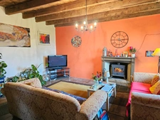 PERSQUEN EN CAMPAGNE JOLIE MAISON DE 134M² DE 5 PIÈCES UNE DÉPENDANCE DE 93M² EN PIERRE SOUS TÔLE UN TERRAIN DE 4220m²