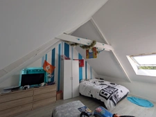 PLOËRDUT JOLIE LONGÈRE RÉNOVÉE DE 170M² ENVION DE 5 PIÈCES DEUX GARAGES PARCELLE DE 2840m² ENVIRON