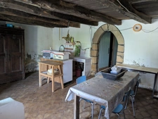 LOCMALO EN CAMPAGNE JOLIE MAISON EN PIERRE SOUS ARDOISE A RENOVER DE 3 PIECES 90M² ENVIRON PARCELLE DE 2569M² ENVIRON