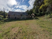 Ensemble de 3 Longères de 430m² au total en pierre a rénover avec appentis et grange parcelle de 8000 m² envrion