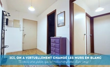 Hyper centre, appartement 2 chambres, terrasse et stationnement : rare à 1 minute de la Brèche