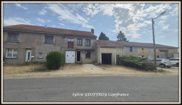 Maison à vendre 5 pièces BROUSSEY RAULECOURT (55)