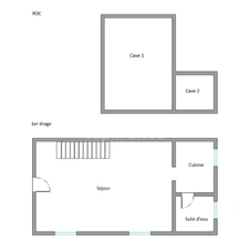 Maison à vendre 2 pièces proche de LORMES (58)