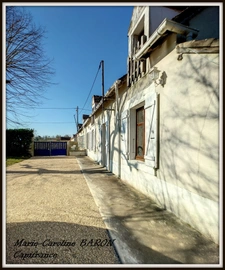 Indre (36), SAINT LACTENCIN longère mitoyenne à rénover