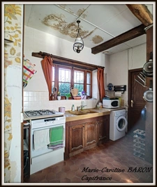 Indre (36), SAINT LACTENCIN longère mitoyenne à rénover