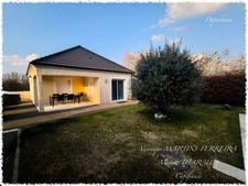 Maison plain-pied 4 chambres + piscine chauffée + dépendance 72 m² – Quincy