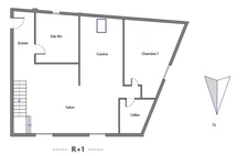 A vendre Arpajon (91) – Centre-ville au calme : duplex rénové à neuf, 65 m² Carrez (88 m² au sol)