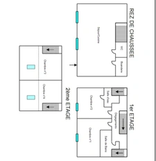 A vendre - Maison de ville 5 pièces : 98 m² de cachet rénové, à 700 m de la gare - BRETIGNY SUR ORGE (91)