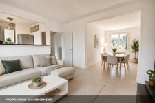 À vendre à Sainte-Geneviève-des-Bois – Appartement     4 pièces lumineux avec cave, à deux pas du RER et possibilité de faire une troisième chambres
