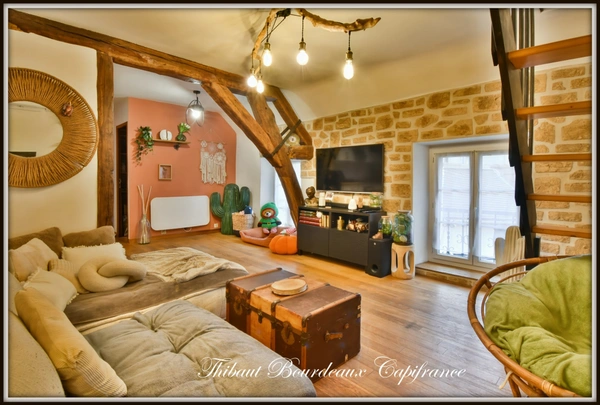 A vendre Arpajon (91) – Centre-ville au calme : duplex rénové à neuf, 65 m² Carrez (88 m² au sol)