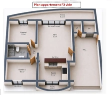 Appartement DIDIER T3 Fort de France + Box