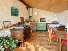 3-room house for sale in CUQ TOULZA (81) - 9,900 m² plot and outbuildings