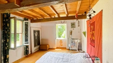 A vendre ancienne métairie 182 m² habitables et 350 m² d’atelier proche de Cuq-Toulza