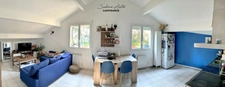 Gleizé - T2+ atypique 64 m² au sol – Dernier étage – Esprit maison avec parking 