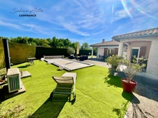 ARNAS – Maison de plain-pied avec piscine chauffée, cave et terrain de 812 m²