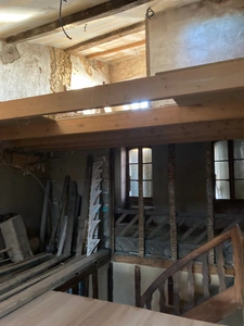 Dpt Charente (16), à vendre RUFFEC immeuble - Surface totale 330 m² environ, Surface habitable 176,37 m²