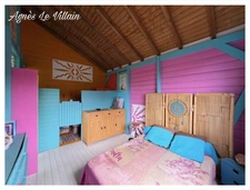Jolie Maison en bois Vue Mer à Gery
