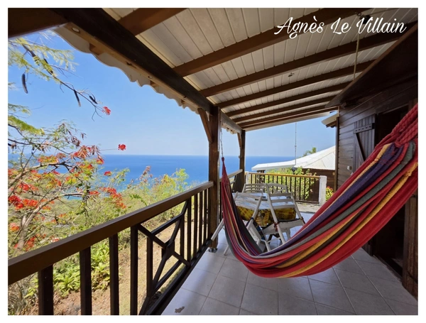 Maisonnette T2 en dur Vue Mer Copropriété Piscine