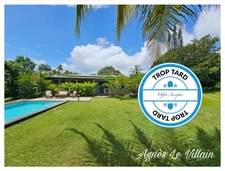 Villa Familiale avec Piscine + T2 + Bungalow sur 4 000 m2