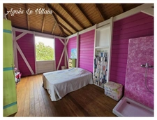 Jolie Maison en bois Vue Mer à Gery