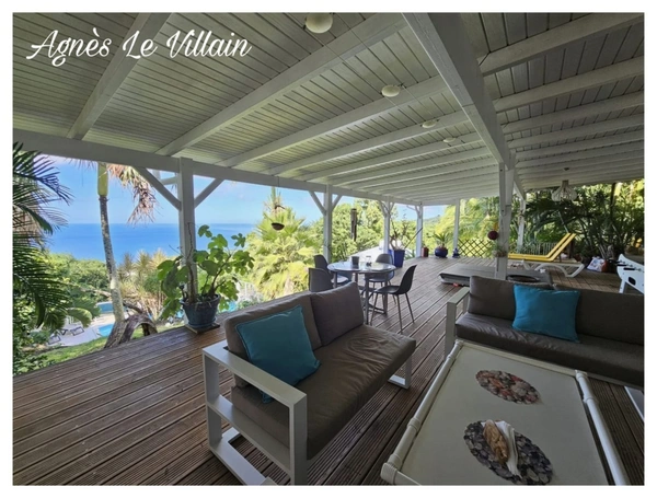 Villa Vue Mer avec Piscine + 5 Bungalows