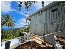 Villa + 3-room apartment with sea and Morne view and swimming pool on 3,500 m2