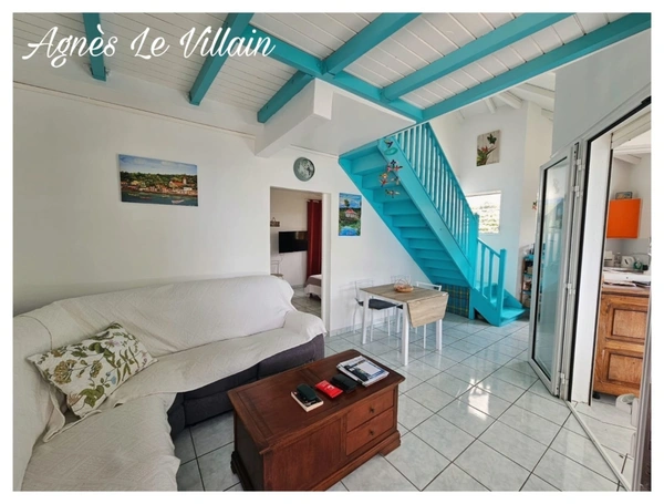 Duplex Vue Mer 2 chambres + Mezzanine Plage à pieds