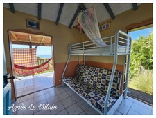 Maisonnette T2 en dur Vue Mer Copropriété Piscine