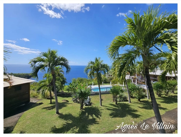 Maisonnette T2 en dur Vue Mer Copropriété Piscine