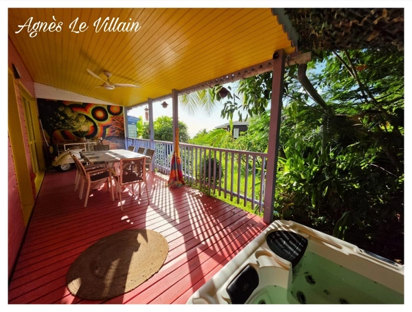 Bungalow 3 chambres avec Spa accès plage à pieds
