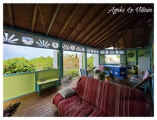 Jolie Maison en bois Vue Mer à Gery