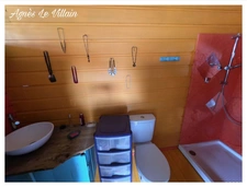 Jolie Maison en bois Vue Mer à Gery
