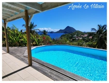 Maison avec Piscine vue sur la Baie des Saintes