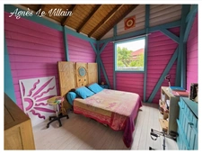 Jolie Maison en bois Vue Mer à Gery