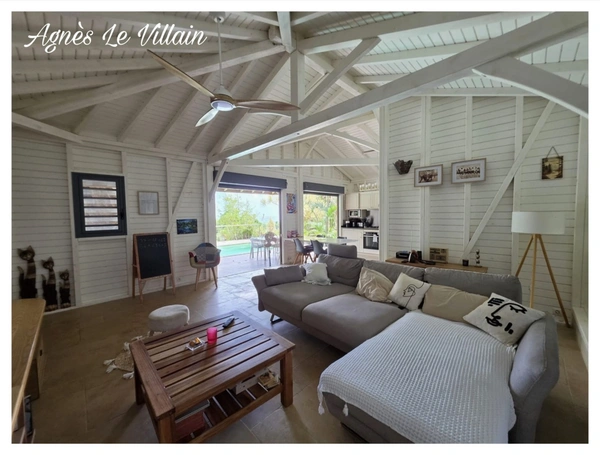 Villa Vue Mer avec Piscine + Appartement T3 + Garage