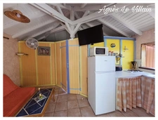 Maisonnette T2 en dur Vue Mer Copropriété Piscine