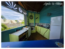 Jolie Maison en bois Vue Mer à Gery