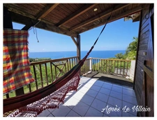 Maisonnette T2 en dur Vue Mer Copropriété Piscine