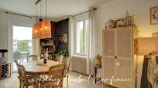 Maison individuelle à vendre LUNEVILLE (54) - grand séjour - cuisine ouverte - 3 chambres - grand jardin 