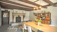 Maison à vendre SAINT MAURICE SOUS LES COTES (55) - grand séjour et salon- poele à bois - grange et jardin